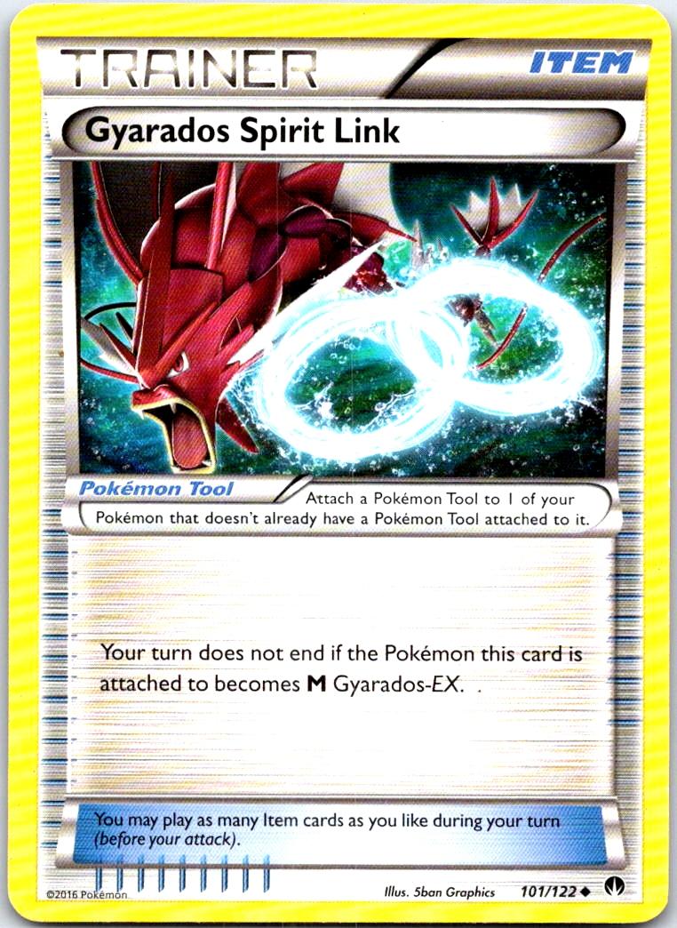 Gyarados Spirit Link - 101/122 - - BREAKPOINT - Pokemon - Uncommon | AB63-42