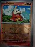 Fuecoco - 036/198 - Reverse Holo - SCARLET & VIOLET - Pokemon - Common | AA49-9