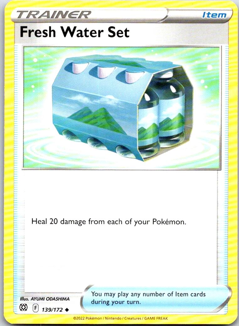 Fresh Water Set - 139/172 - - BRILLIANT STARS - Pokemon - Uncommon | AB13-25