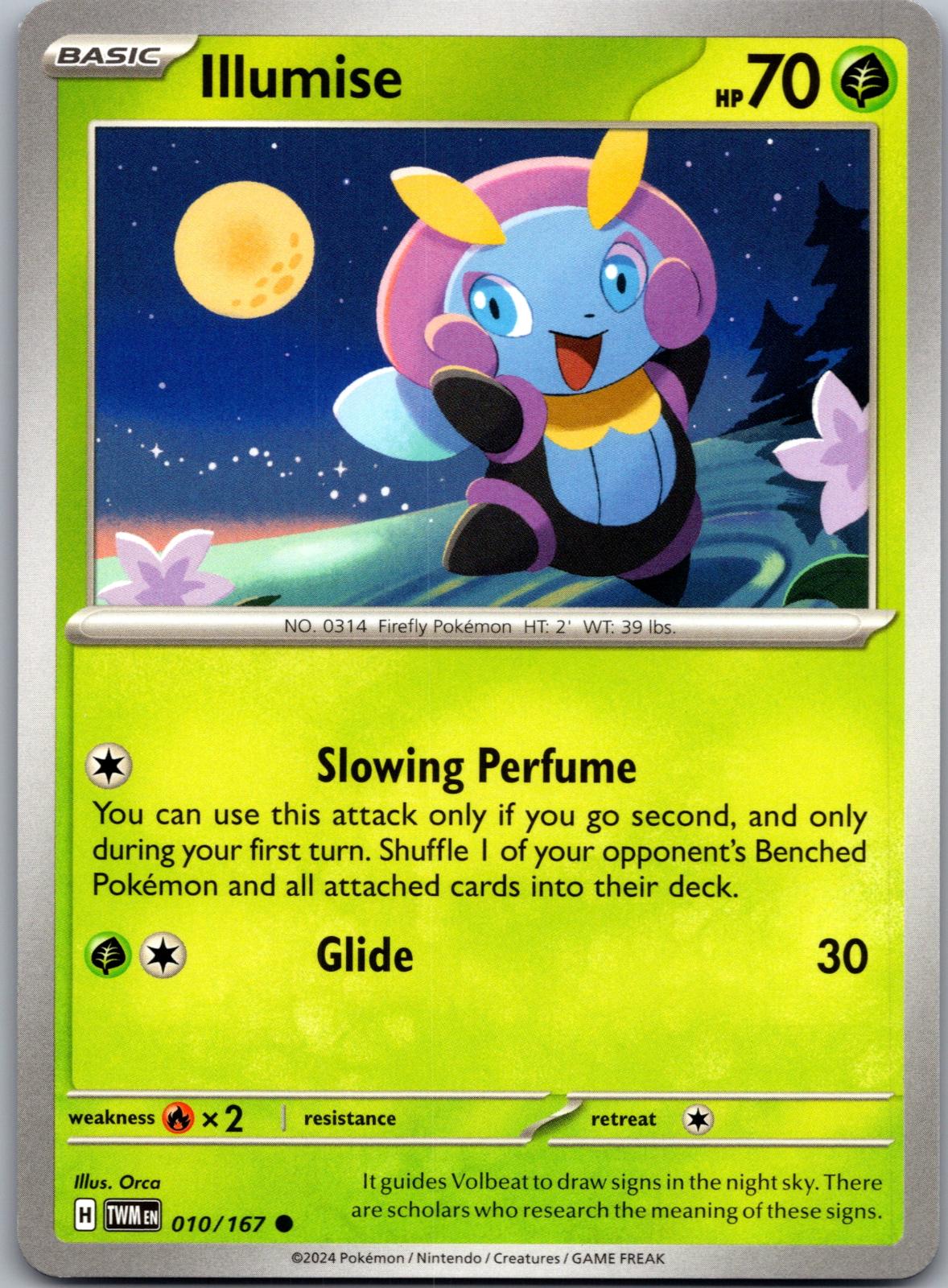 Illumise - 010/167 - - TWILIGHT MASQUERADE - Pokemon - Common | AA79-47