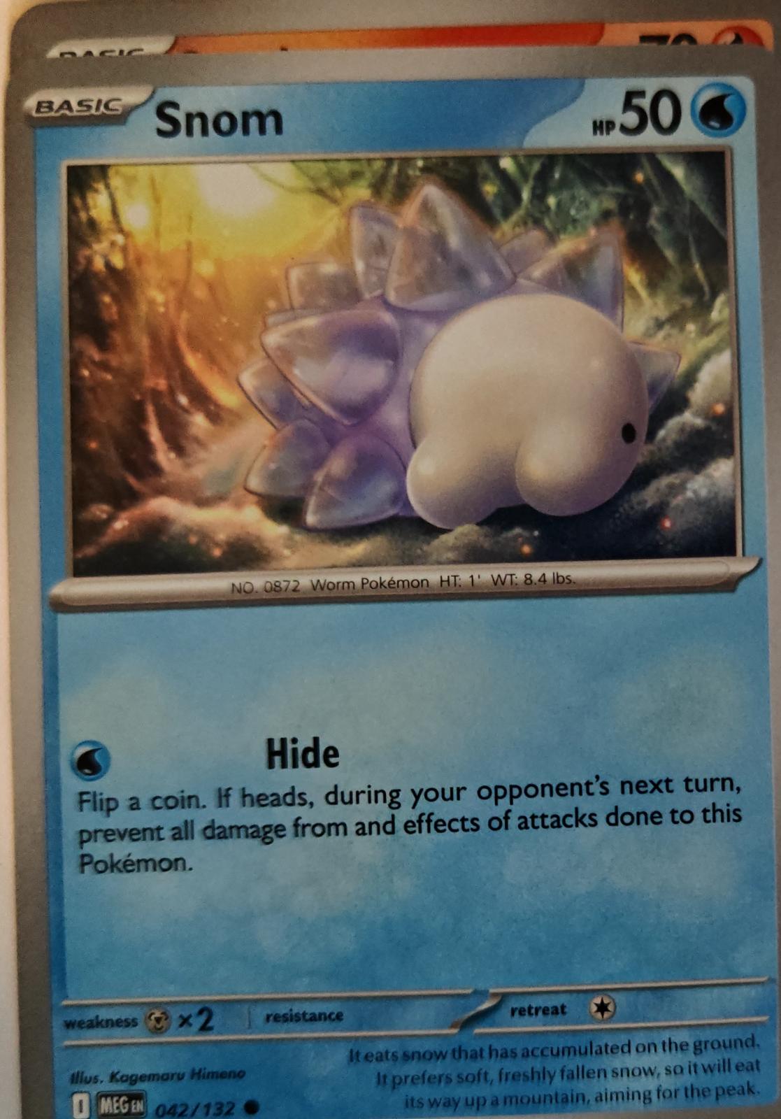Snom - 042/132 - - MEGA EVOLUTION - Pokemon - Common | AA01-58