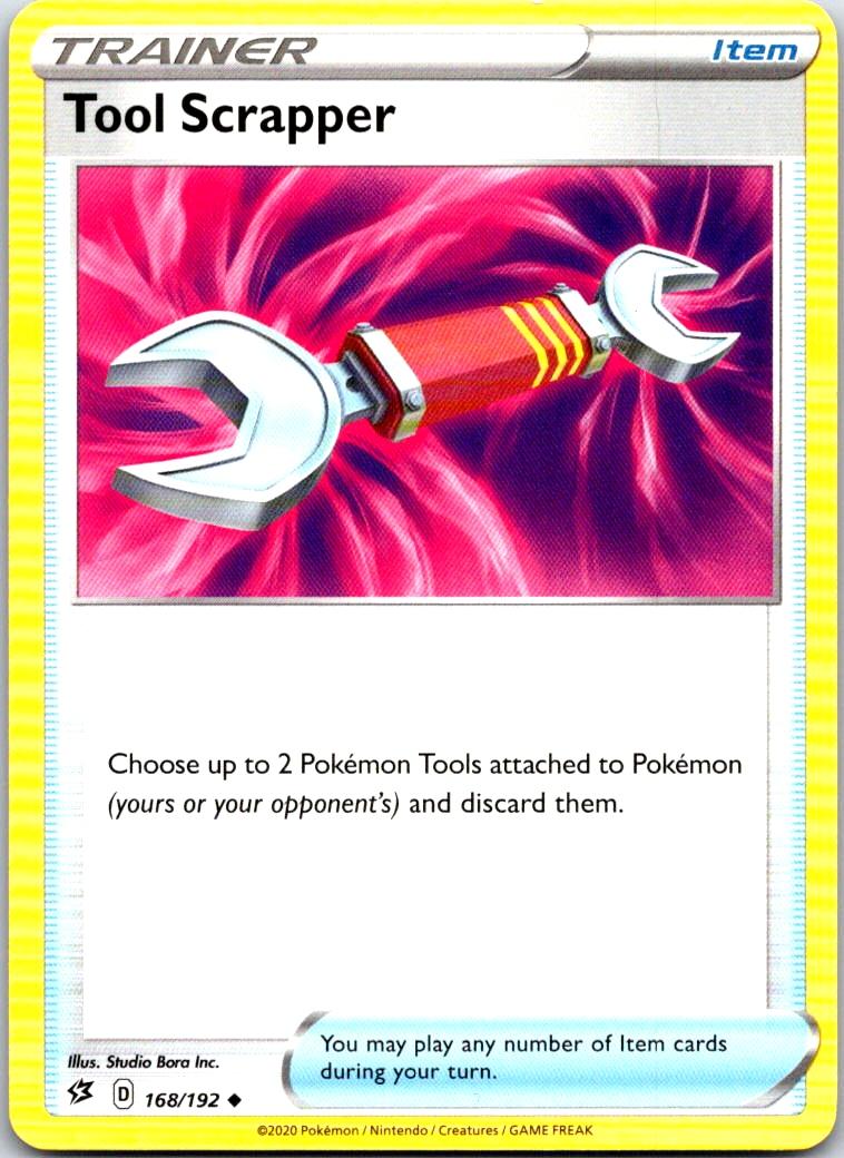Tool Scrapper - 168/192 - - REBEL CLASH - Pokemon - Uncommon | AA118-14