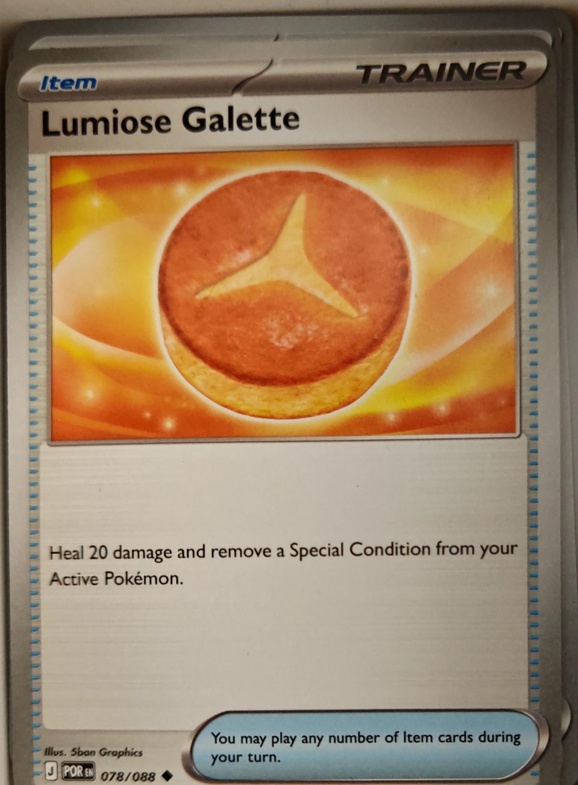 Lumiose Galette - 078/088 - - PERFECT ORDER - Pokemon - Uncommon | AA15-35