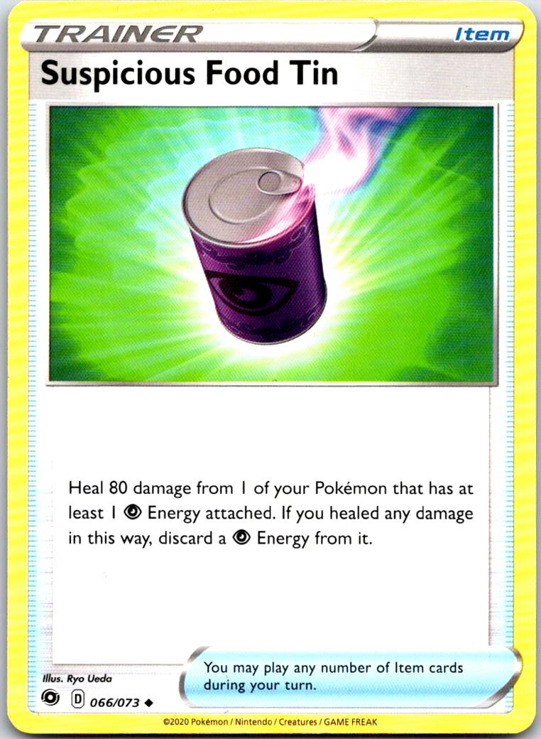 Suspicious Food Tin - 066/073 - - CHAMPION'S PATH - Pokemon - | AA118-20