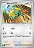Dunsparce - 079/131 - Reverse Holo - PRISMATIC EVOLUTIONS - Pokemon - | AA63-31