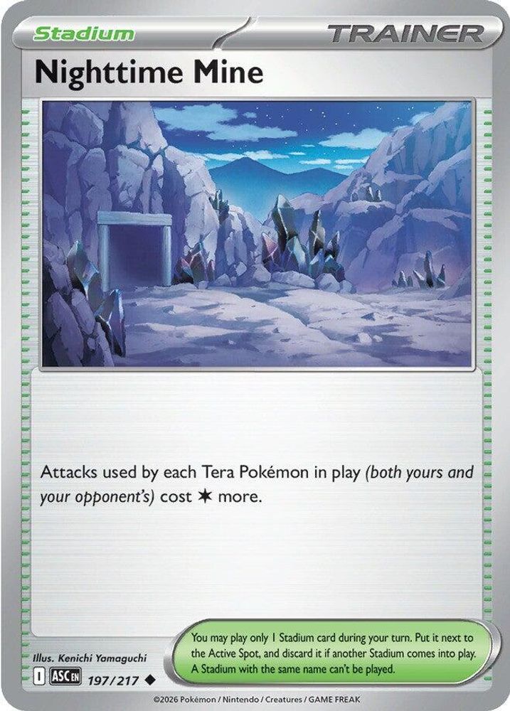 Nighttime Mine - 197/217 - - ASCENDED HEROES - Pokemon - Uncommon | AA40-69