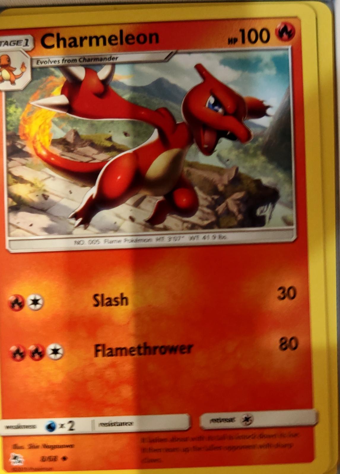 Charmeleon - 8/68 - - HIDDEN FATES - Pokemon - Uncommon | AA69-7