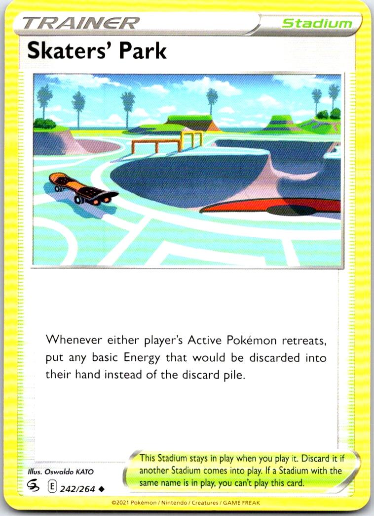 Skaters' Park - 242/264 - - FUSION STRIKE - Pokemon - Uncommon | AB41-41