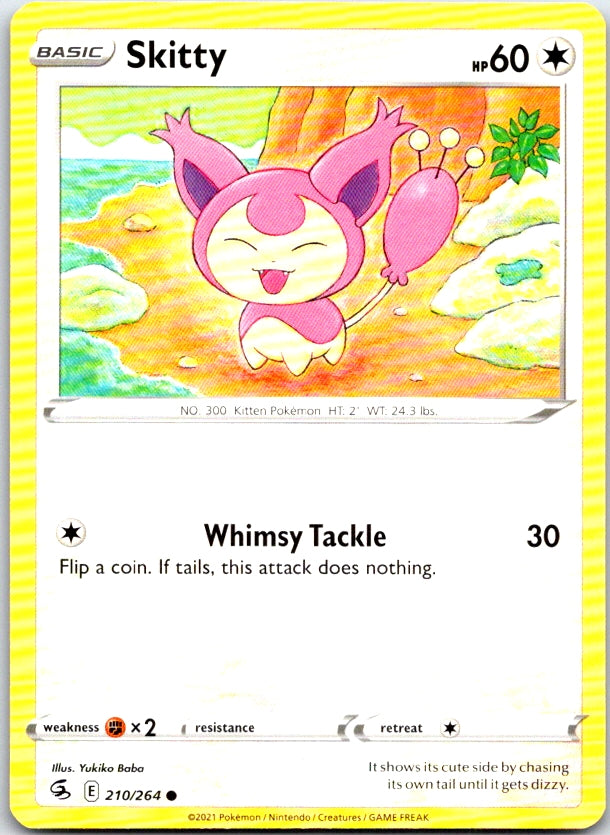Skitty - 210/264 - - FUSION STRIKE - Pokemon - Common | AC17-45