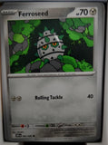 Ferroseed - 062/086 - - CHAOS RISING - Pokemon - Common | AA45-53