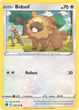 Bidoof - 120/172 - Reverse Holo - BRILLIANT STARS - Pokemon - Common | AA22-69