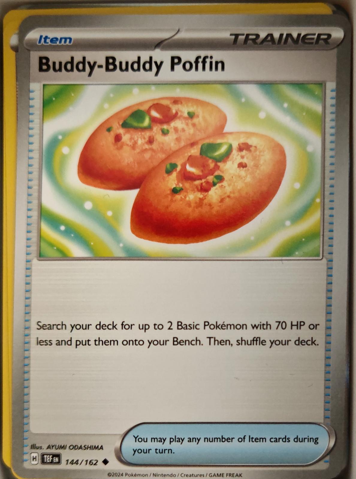Buddy-Buddy Poffin - 144/162 - - TEMPORAL FORCES - Pokemon - Uncommon | AA15-21