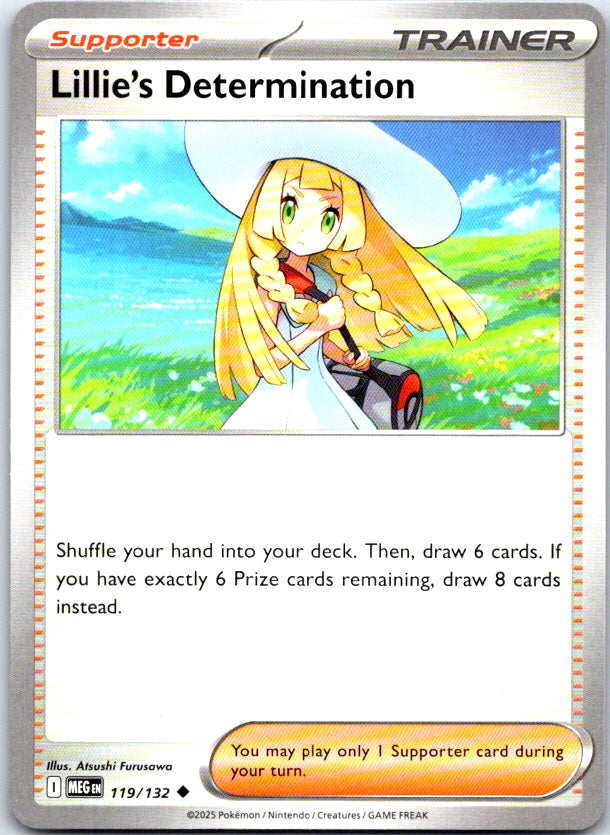 Lillie's Determination - 119/132 - - MEGA EVOLUTION - Pokemon - | AC20-12