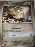 Togedemaru - 073/094 - - PHANTASMAL FLAMES - Pokemon - Common | AA05-81