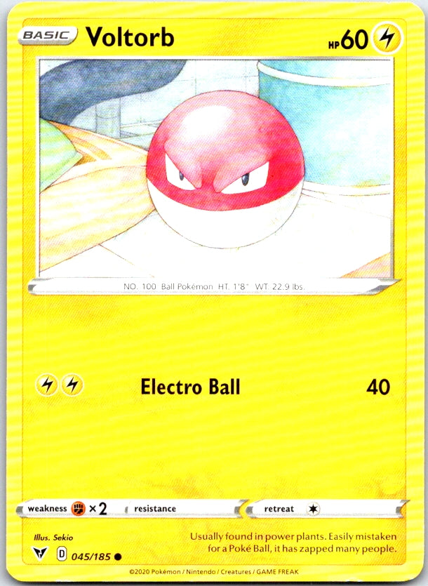 Voltorb - 045/185 - - VIVID VOLTAGE - Pokemon - Common | AC18-24