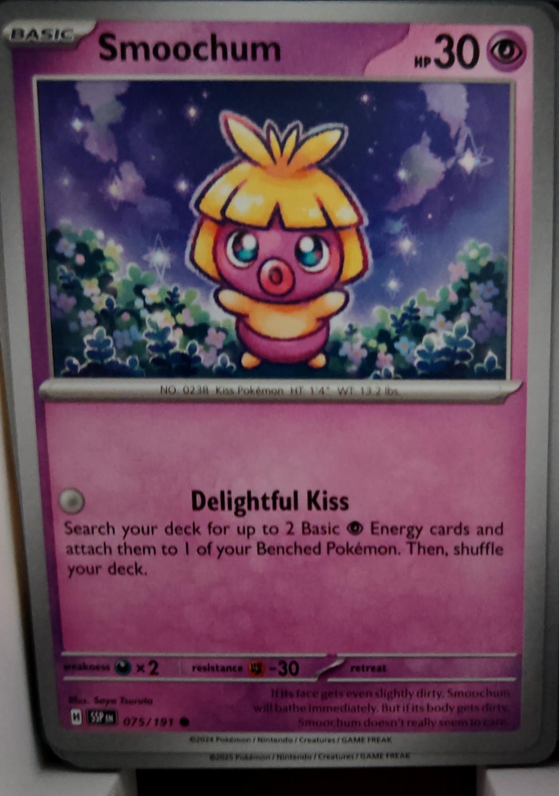 Smoochum - 075/191 - - SURGING SPARKS - Pokemon - Common | AA46-33
