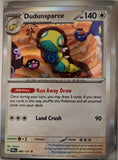 Dudunsparce - 080/131 - Holo - PRISMATIC EVOLUTIONS - Pokemon - Rare | AA30-8