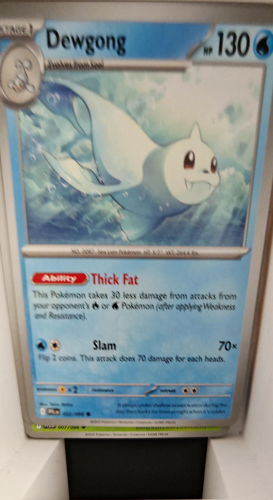 Dewgong - 022/094 - - PHANTASMAL FLAMES - Pokemon - Common | AA27-20