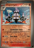 Chandelure - 038/197 - Reverse Holo - OBSIDIAN FLAMES - Pokemon - | AA04-44