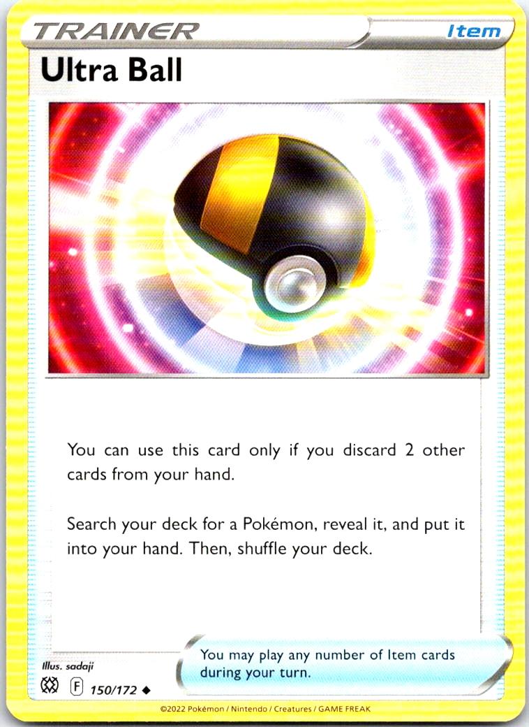 Ultra Ball - 150/172 - - BRILLIANT STARS - Pokemon - Uncommon | AB15-11