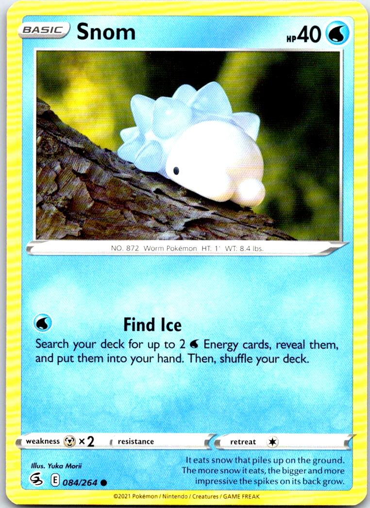 Snom - 084/264 - - FUSION STRIKE - Pokemon - Common | AB38-4