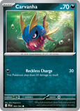 Carvanha - 060/094 - - PHANTASMAL FLAMES - Pokemon - Common | AA05-23