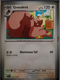 Greedent - 132/159 - - JOURNEY TOGETHER - Pokemon - Uncommon | AA39-36