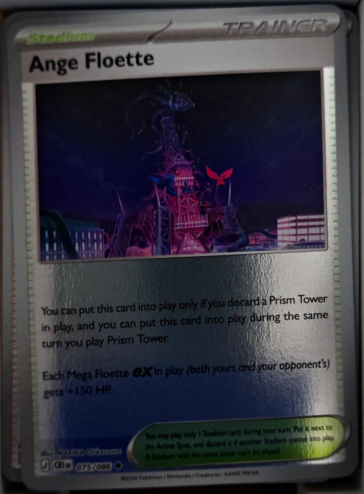 Ange Floette - 075/086 - Reverse Holo - CHAOS RISING - Pokemon - | AA44-36