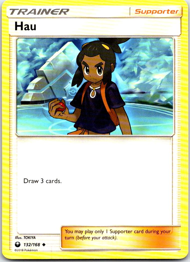 Hau - 132/168 - - CELESTIAL STORM - Pokemon - Uncommon | AB41-2