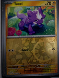 Toxel - 071/198 - Reverse Holo - SCARLET & VIOLET - Pokemon - Common | AA49-74