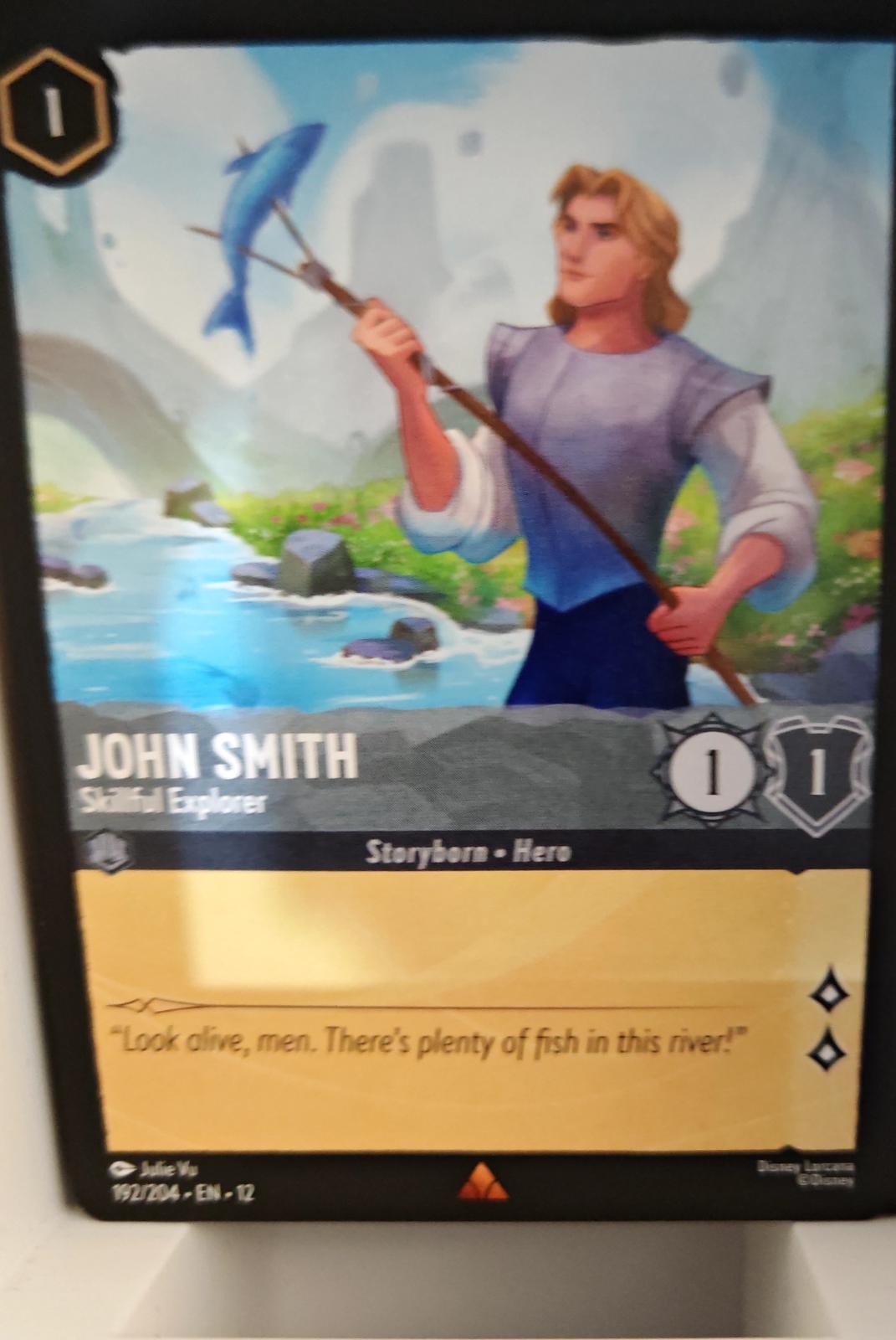 John Smith - Skillful Explorer - 192/204 - - WILDS UNKNOWN - Lorcana - | LAA02-94
