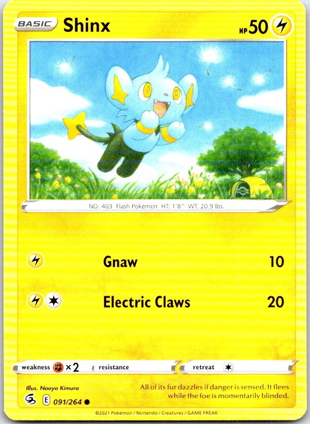 Shinx - 091/264 - - FUSION STRIKE - Pokemon - Common | AC05-37