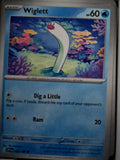 Wiglett - 056/198 - - SCARLET & VIOLET - Pokemon - Common | AA48-29