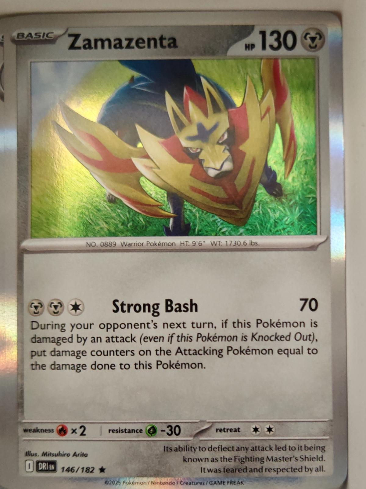 Zamazenta - 146/182 - Holo - DESTINED RIVALS - Pokemon - Rare | AA13-22