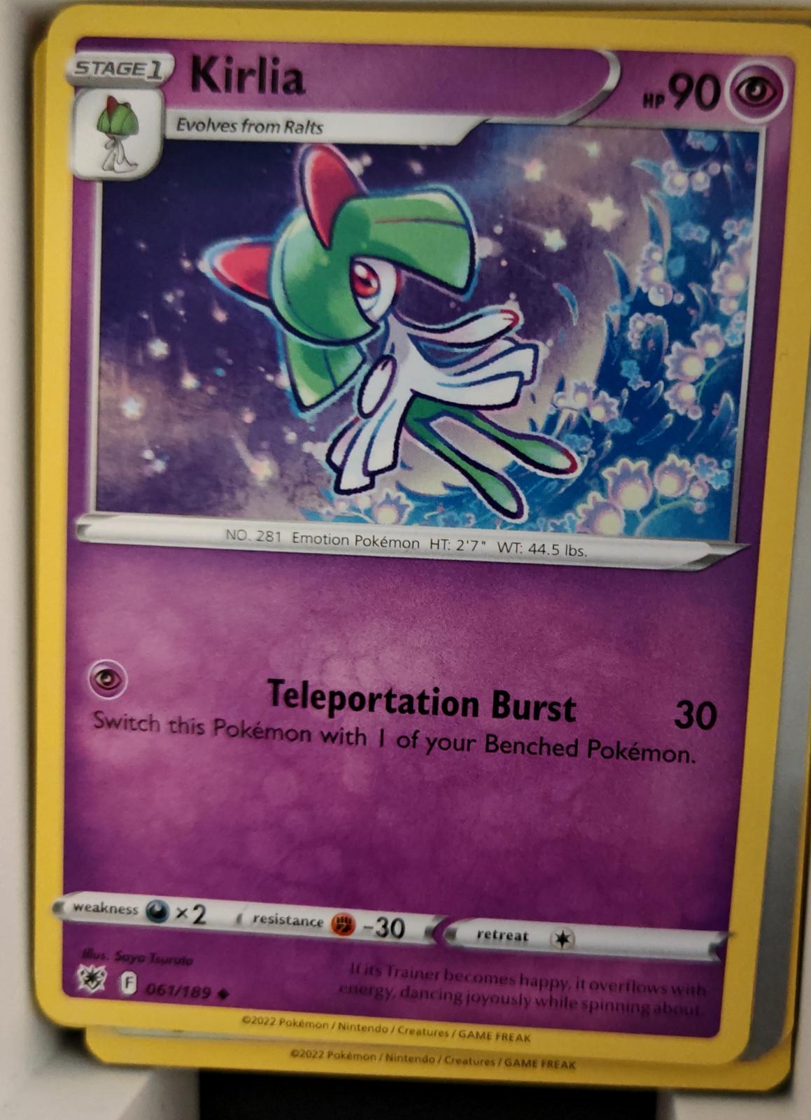 Kirlia - 061/189 - - ASTRAL RADIANCE - Pokemon - Uncommon | AA23-53