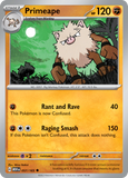 Primeape - 057/165 - Reverse Holo - 151 - Pokemon - Uncommon | AA61-33