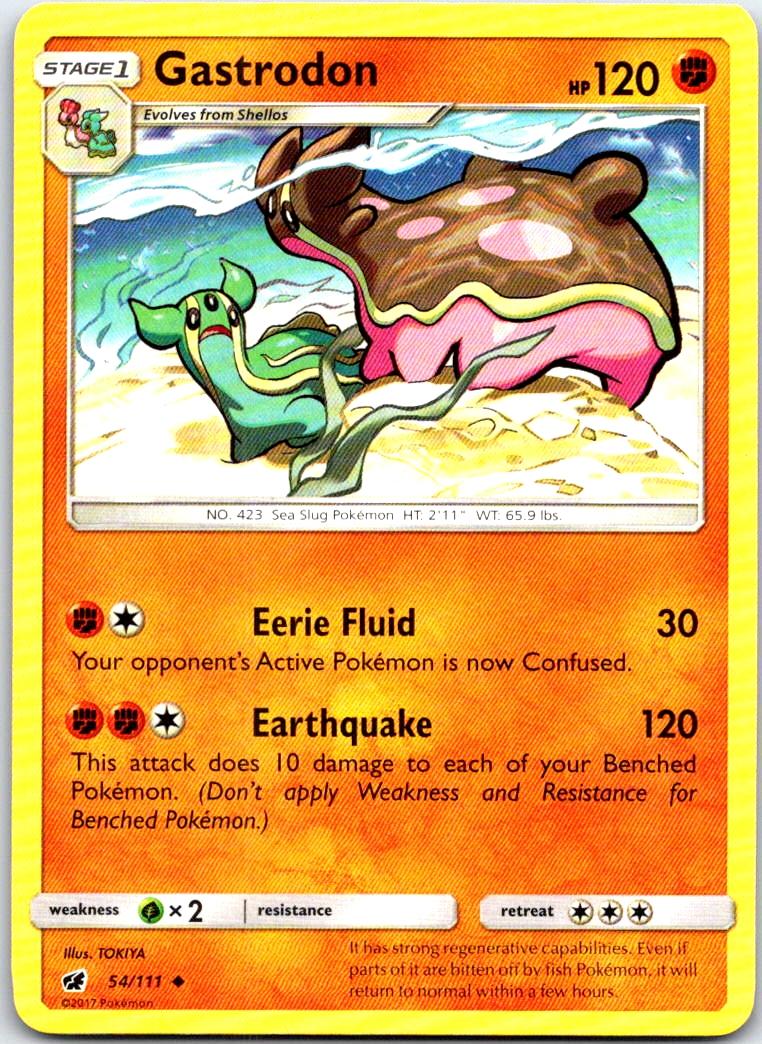 Gastrodon - 54/111 - - CRIMSON INVASION - Pokemon - Uncommon | AB43-7