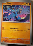 Riolu - 050/131 - - PRISMATIC EVOLUTIONS - Pokemon - Common | AA27-97