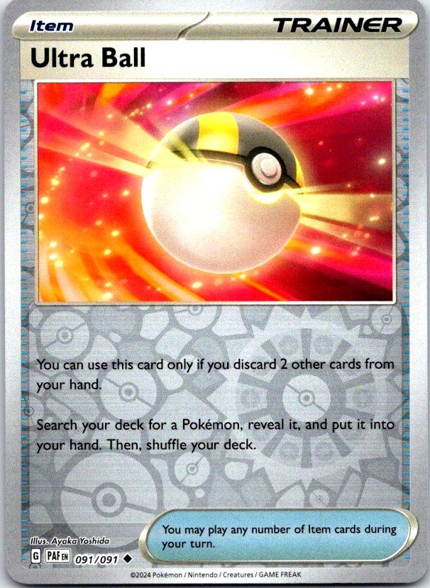 Ultra Ball - 131/132 - Reverse Holo - MEGA EVOLUTION - Pokemon - | AC21-16