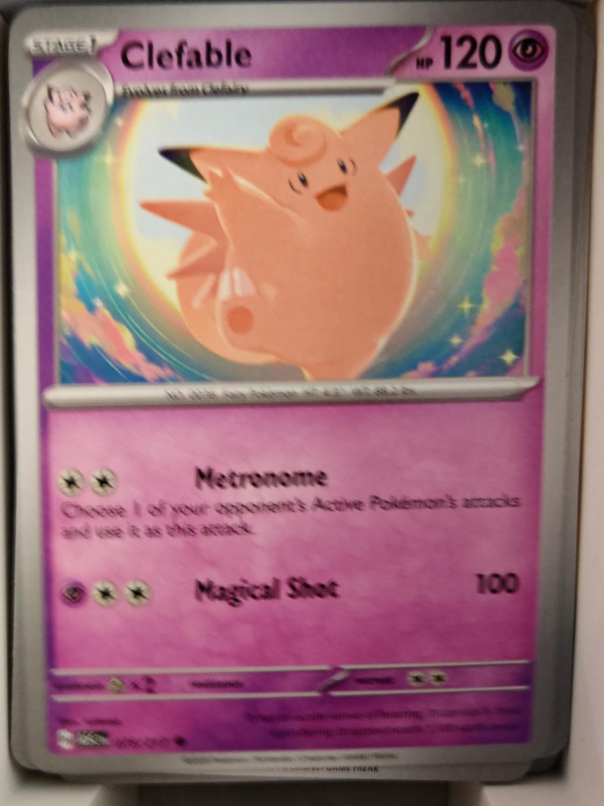Clefable - 075/217 - - ASCENDED HEROES - Pokemon - Uncommon | AA38-93
