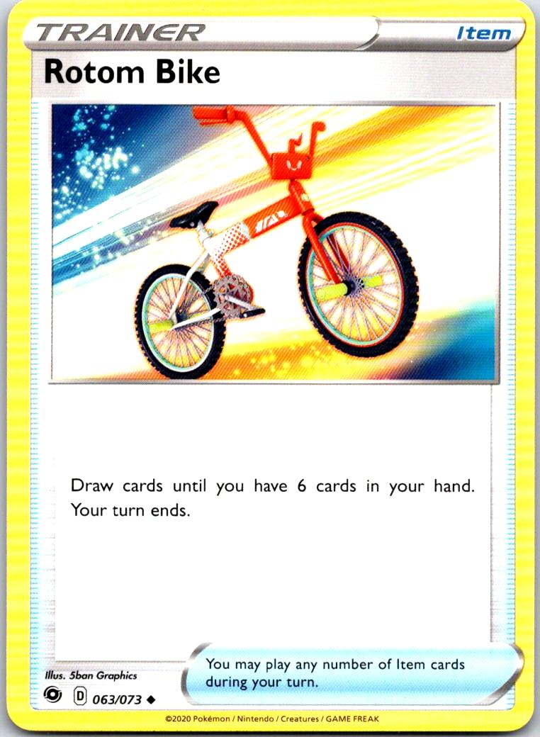 Rotom Bike - 063/073 - - CHAMPION'S PATH - Pokemon - Uncommon | AA118-22
