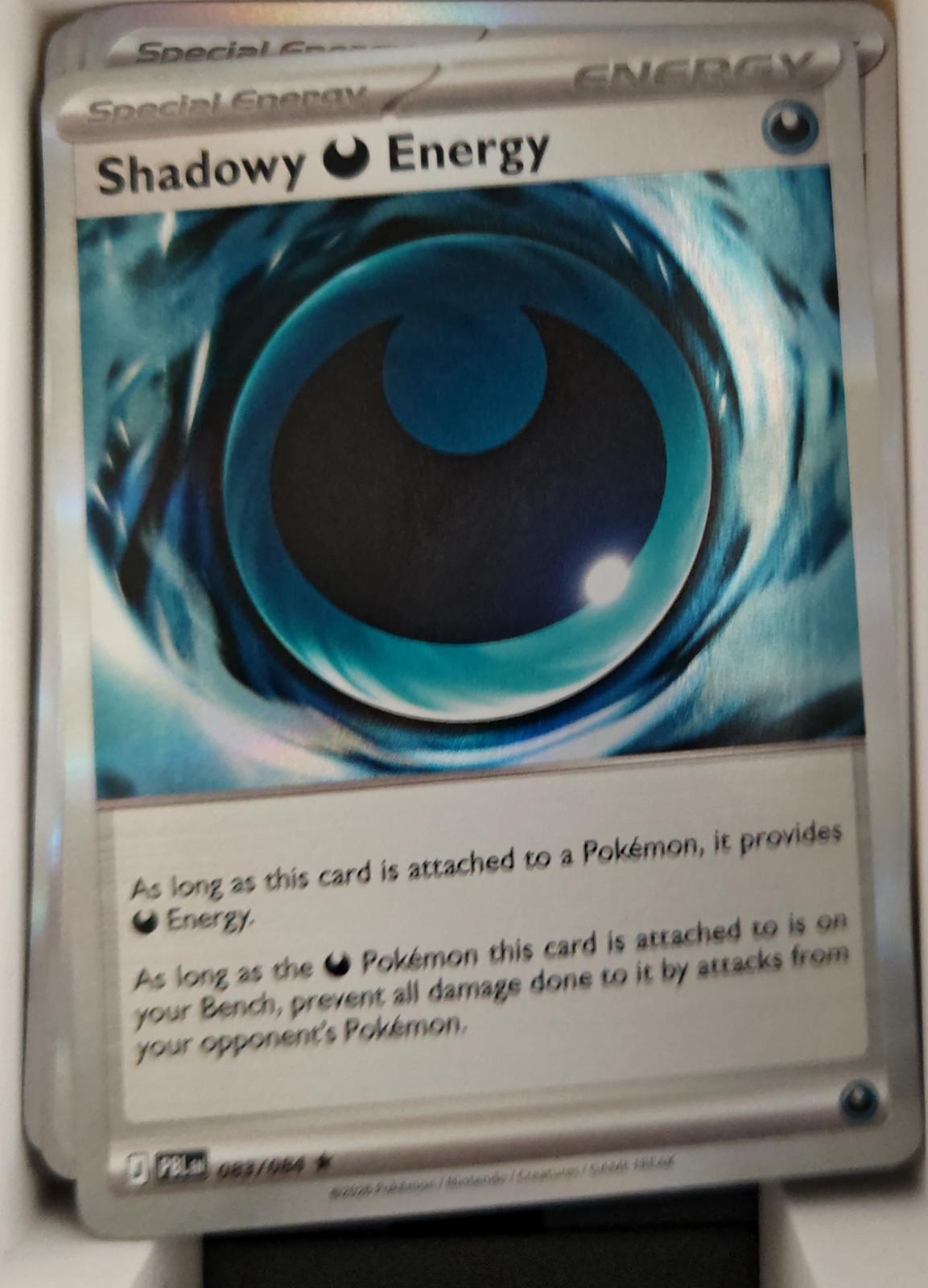 Shadowy Darkness Energy - 083/084 - Holo - PITCH BLACK - Pokemon - | AA25-39