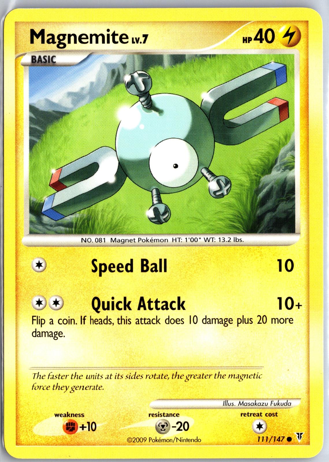 Magnemite - 111/147 - - SUPREME VICTORS - Pokemon - Common | AB05-28