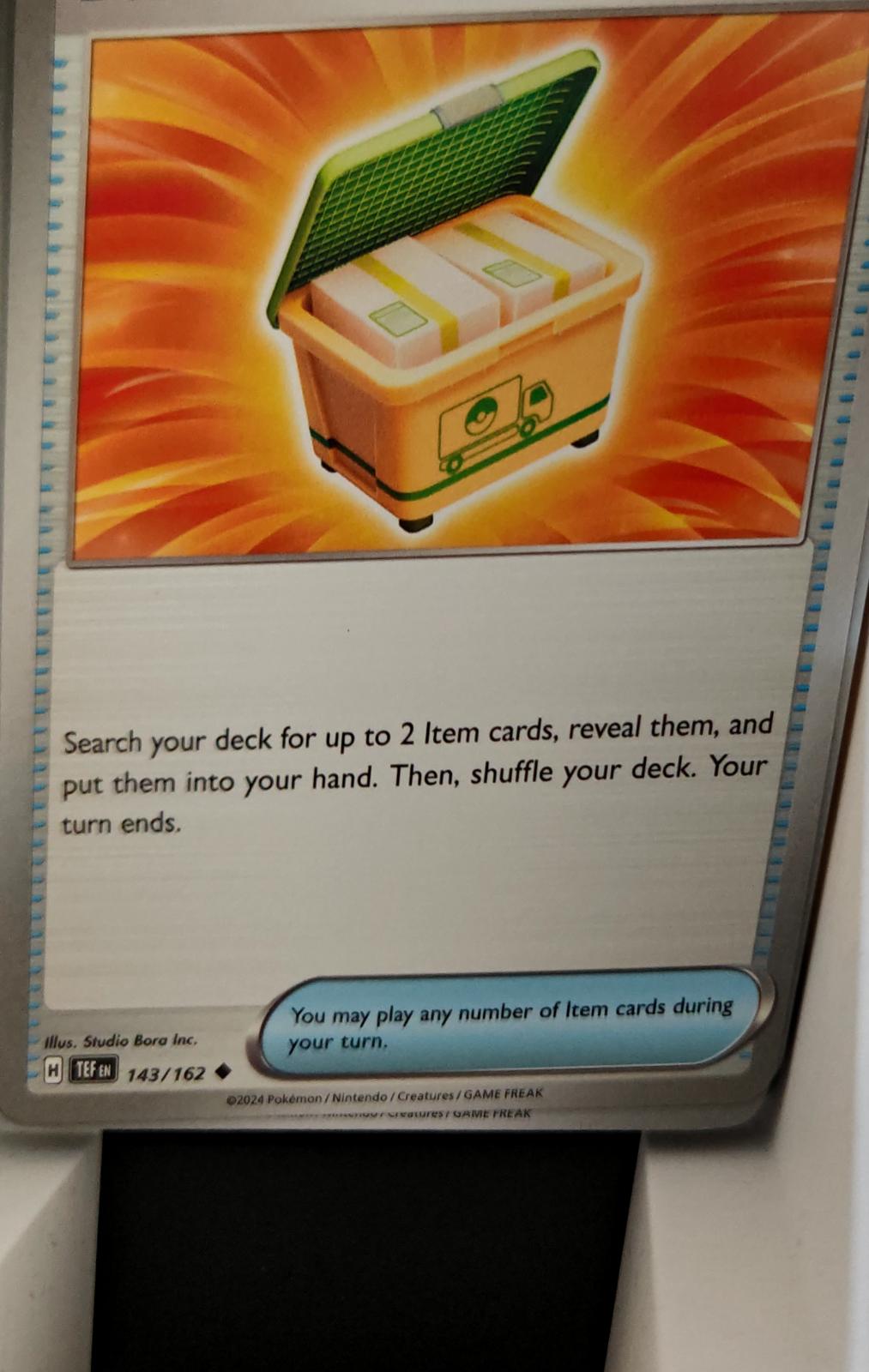 Boxed Order - 143/162 - - TEMPORAL FORCES - Pokemon - Uncommon | AA23-20