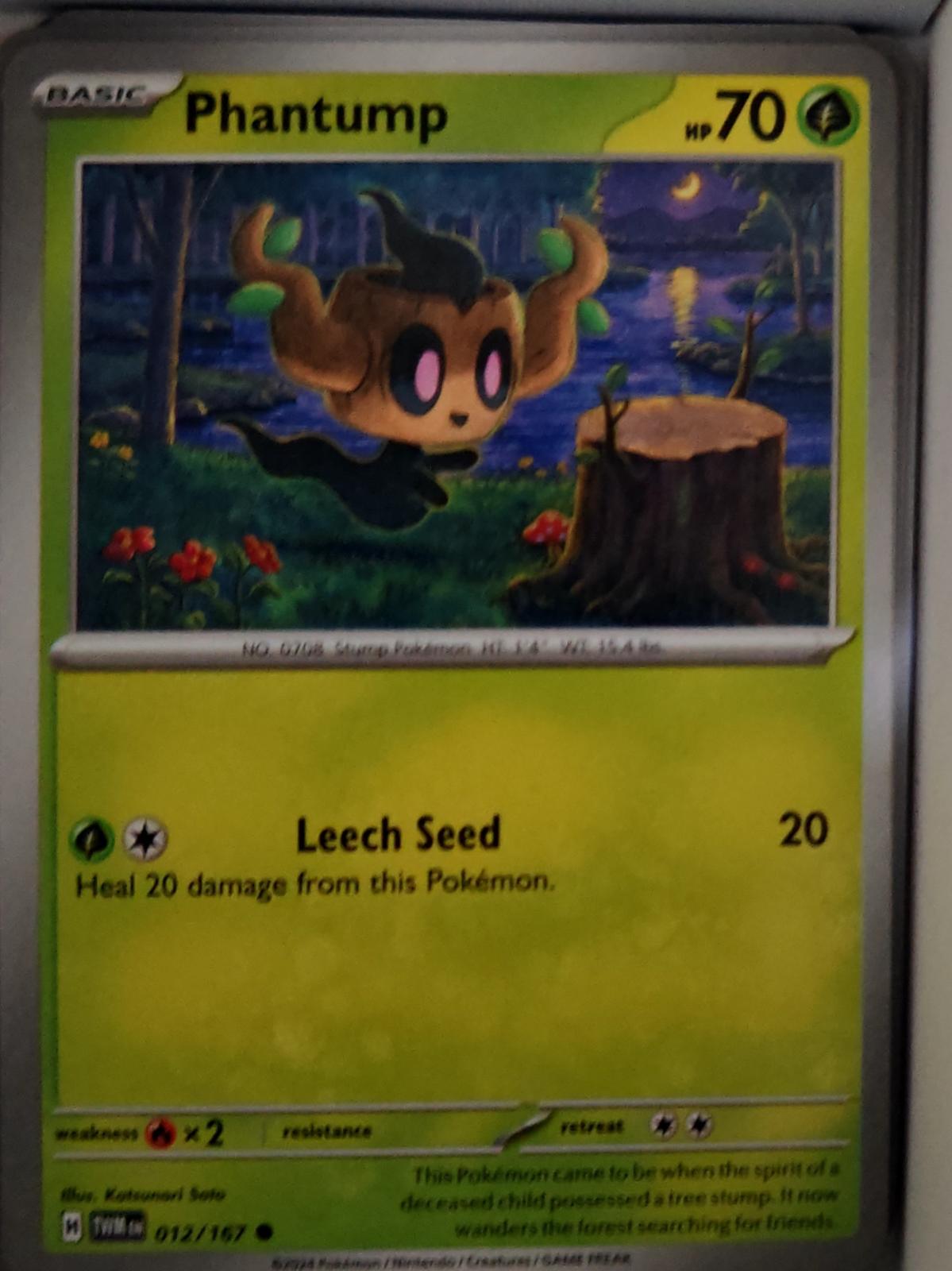 Phantump - 012/167 - - TWILIGHT MASQUERADE - Pokemon - Common | AA46-13