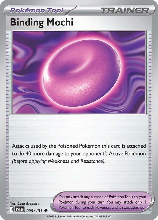 Binding Mochi - 095/131 - - PRISMATIC EVOLUTIONS - Pokemon - Uncommon | AA27-56