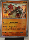 Groudon - 049/131 - Holo - PRISMATIC EVOLUTIONS - Pokemon - Rare | AA30-6