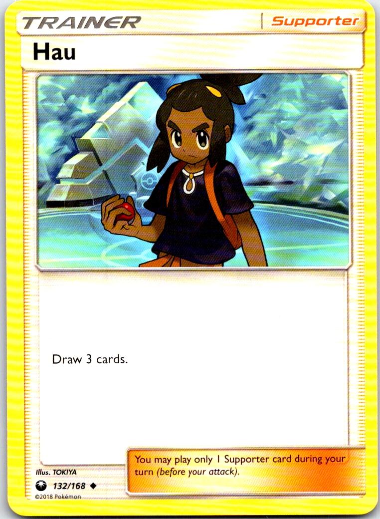 Hau - 132/168 - - CELESTIAL STORM - Pokemon - Uncommon | AB41-21