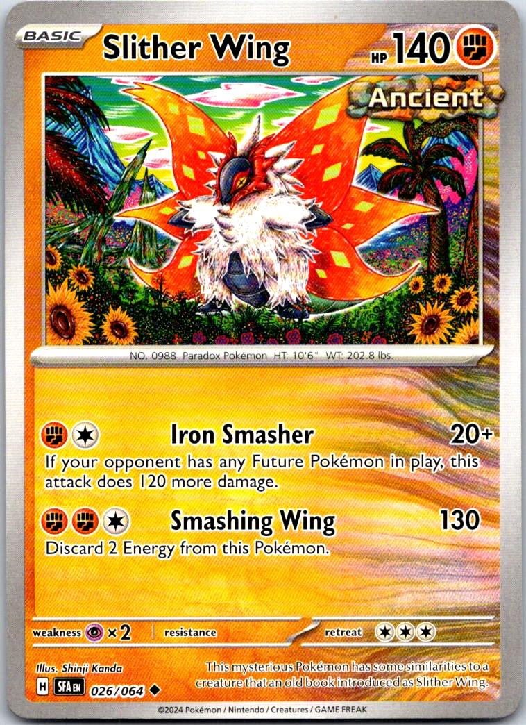 Slither Wing - 026/064 - - SHROUDED FABLE - Pokemon - Uncommon | AB09-42