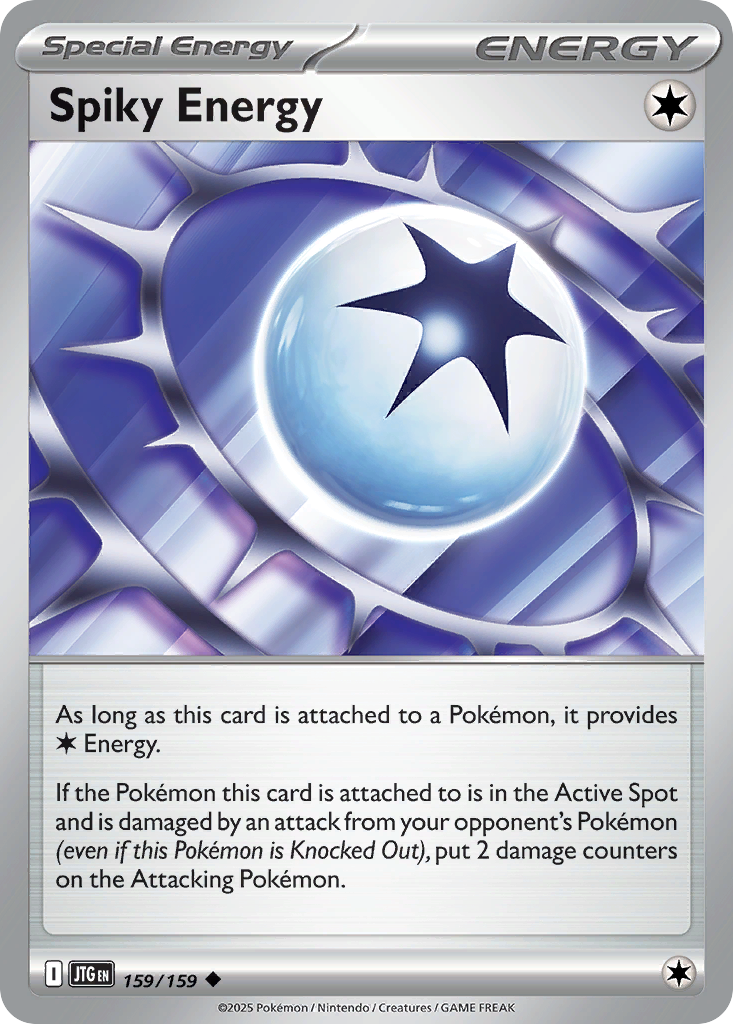 Spiky Energy - 159/159 - - JOURNEY TOGETHER - Pokemon - Uncommon | AA44-100